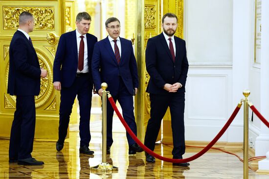 Церемония подписания договоров о вхождении в РФ ДНР, ЛНР, Запорожской и Херсонской областей состоялась в Кремле