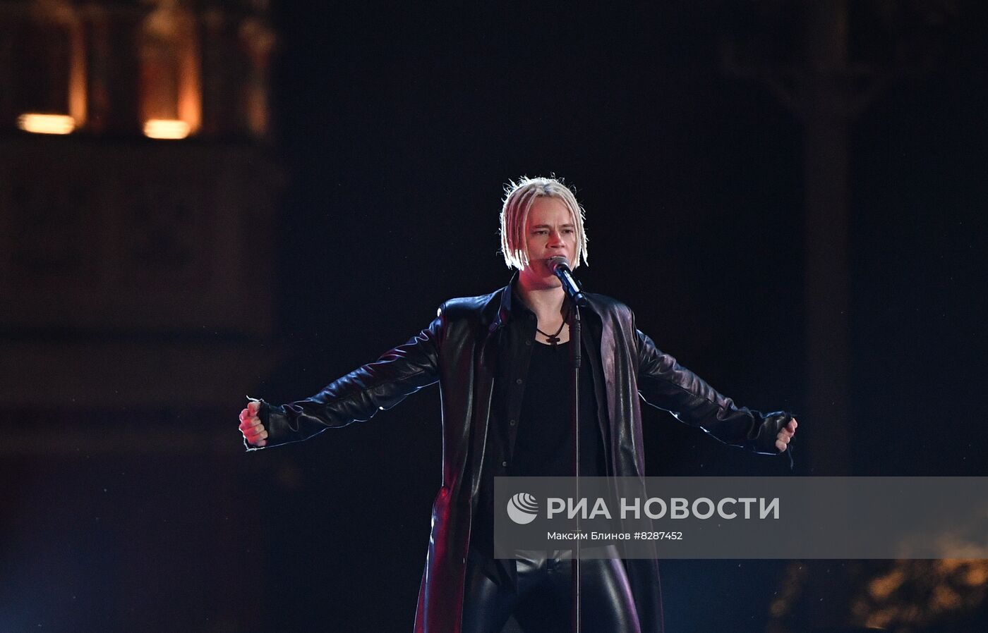 Президент РФ В. Путин принял участие в митинге-концерте на Красной площади