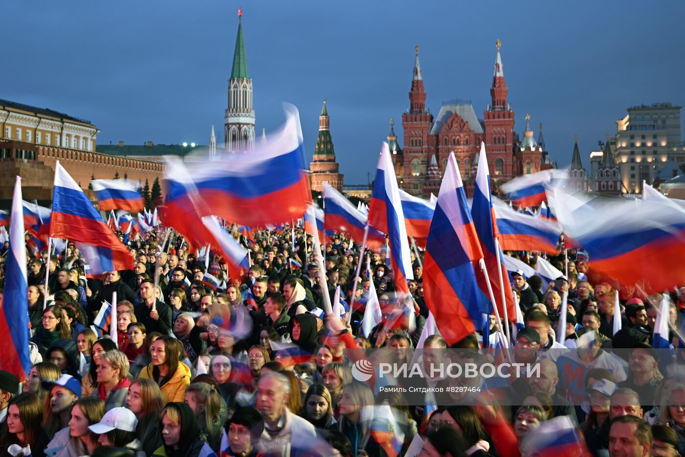 Концерт в поддержку присоединения к России ЛНР, ДНР, Херсонской и Запорожской областей