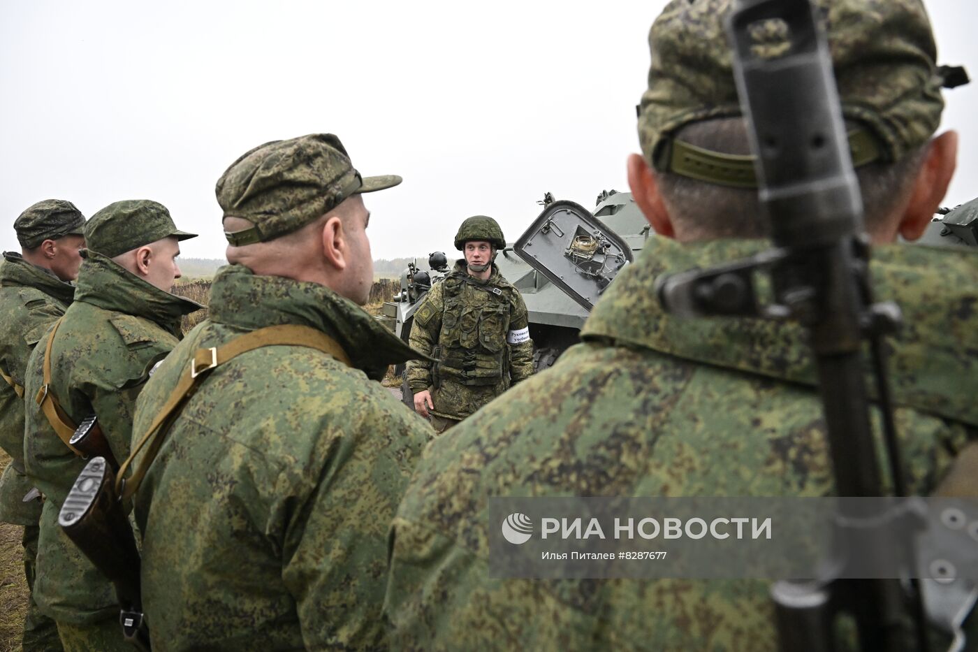 Учебные сборы для мобилизованных в Подмосковье