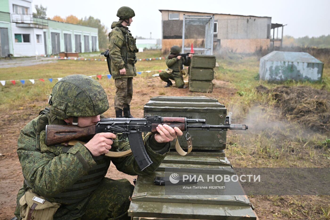 Учебные сборы для мобилизованных в Подмосковье