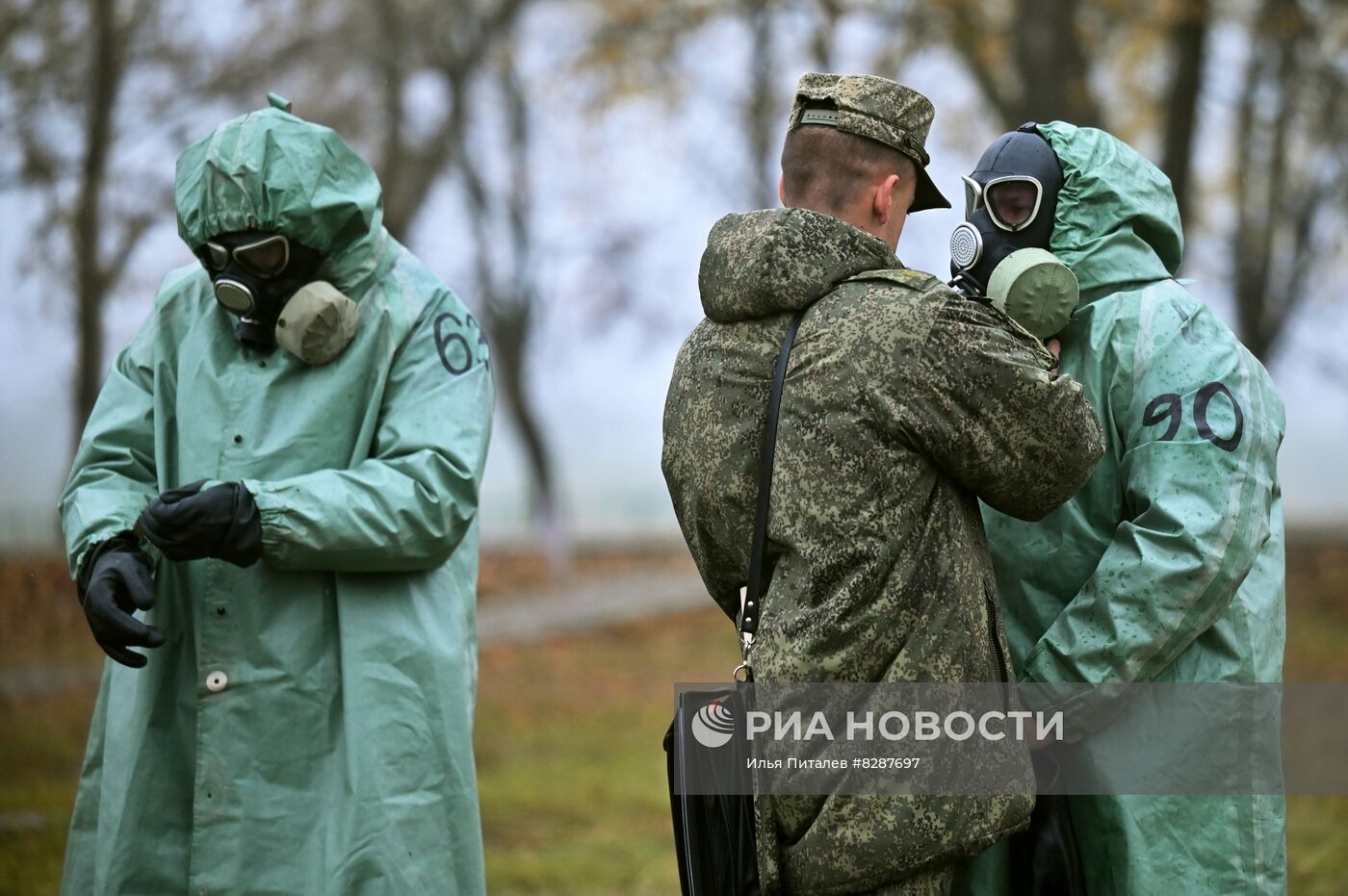 Учебные сборы для мобилизованных в Подмосковье