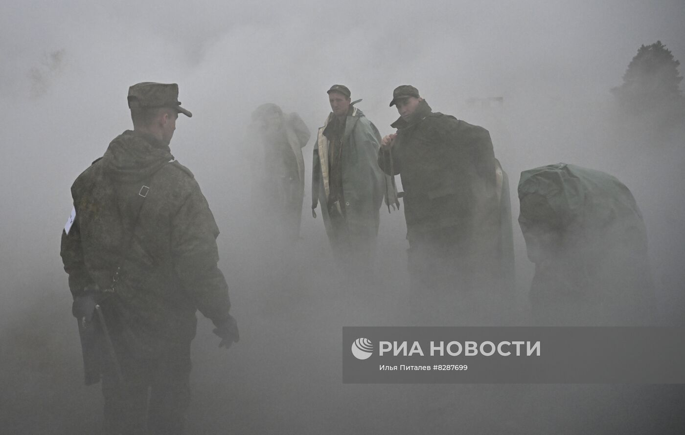 Учебные сборы для мобилизованных в Подмосковье