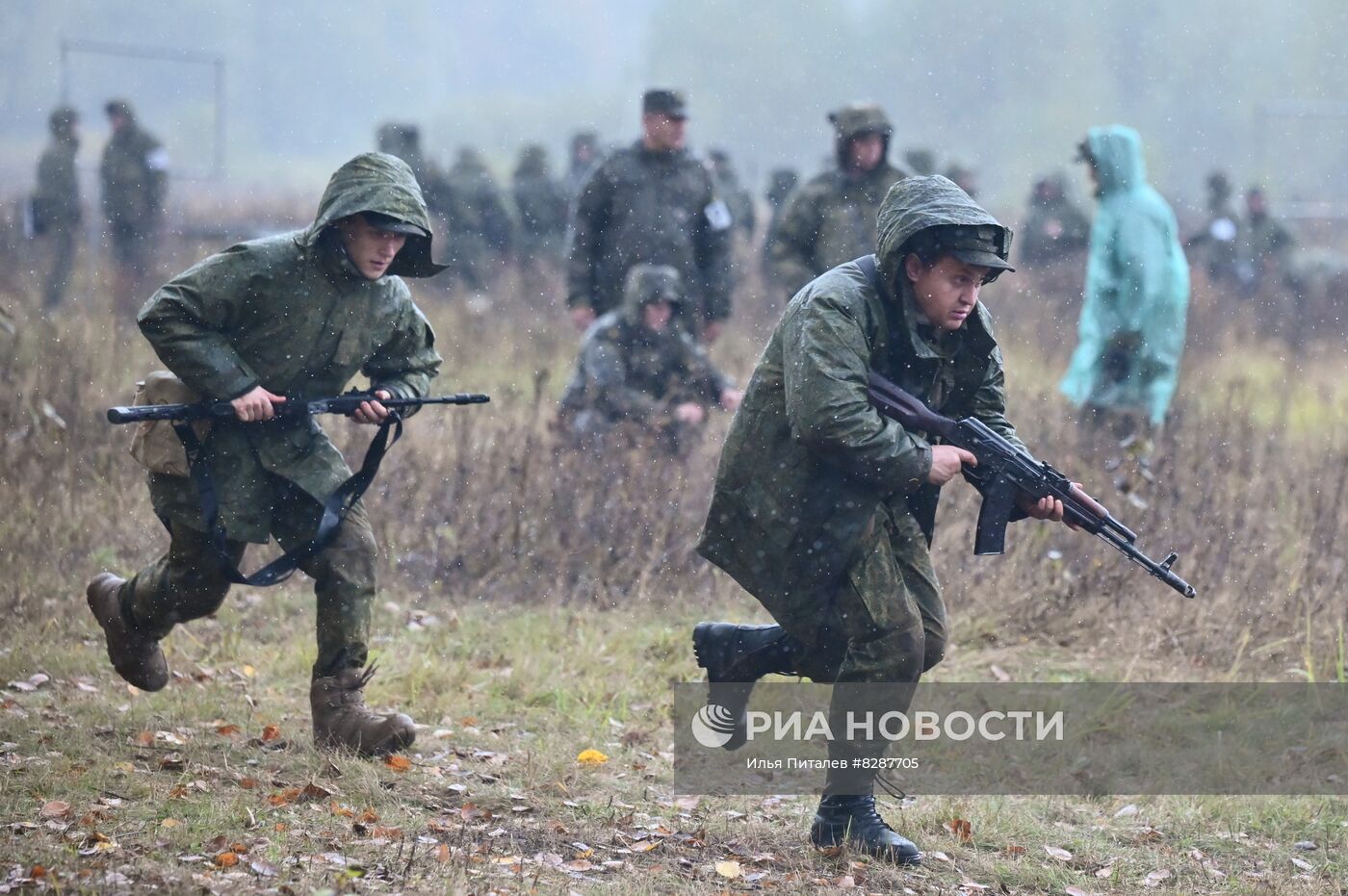 Учебные сборы для мобилизованных в Подмосковье