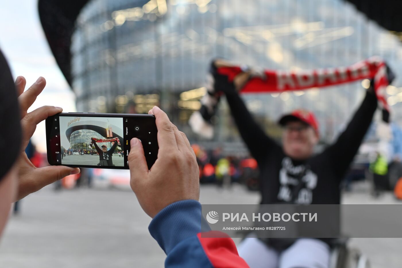 Открытие новой ледовой арены в Омске