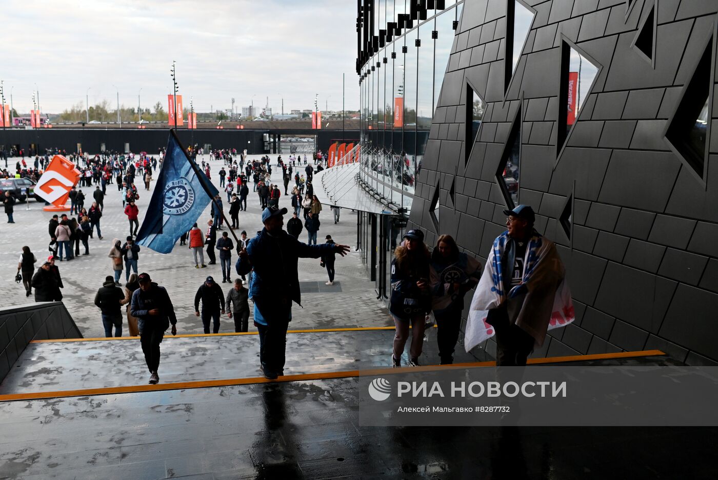 Открытие новой ледовой арены в Омске