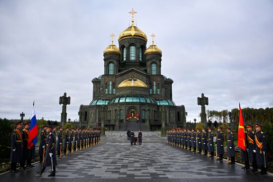 Празднование Дня Сухопутных войск РФ