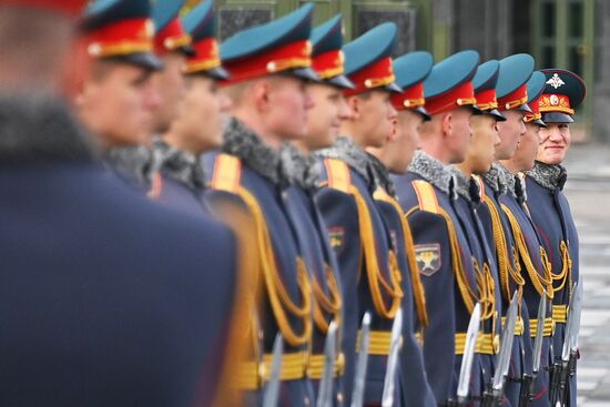 Празднование Дня Сухопутных войск РФ