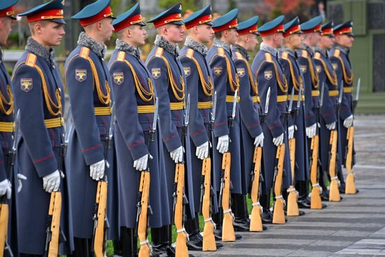 Празднование Дня Сухопутных войск РФ