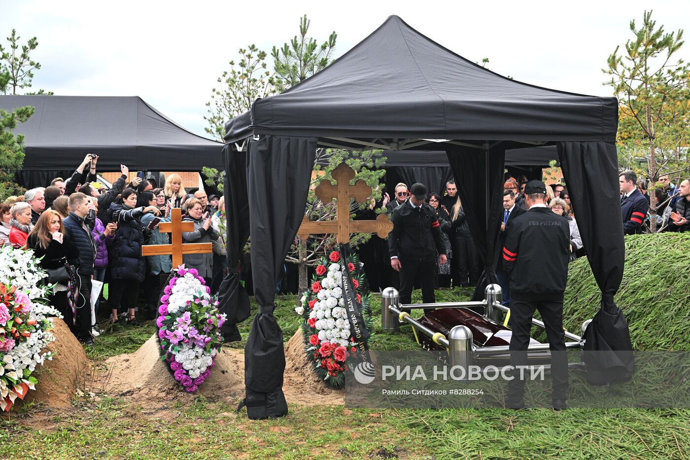 Прощание с Борисом Моисеевым