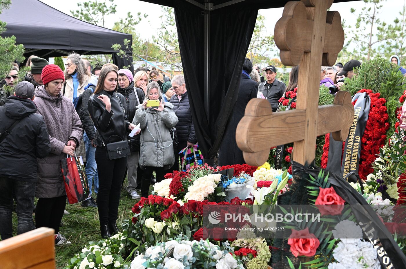 Прощание с Борисом Моисеевым