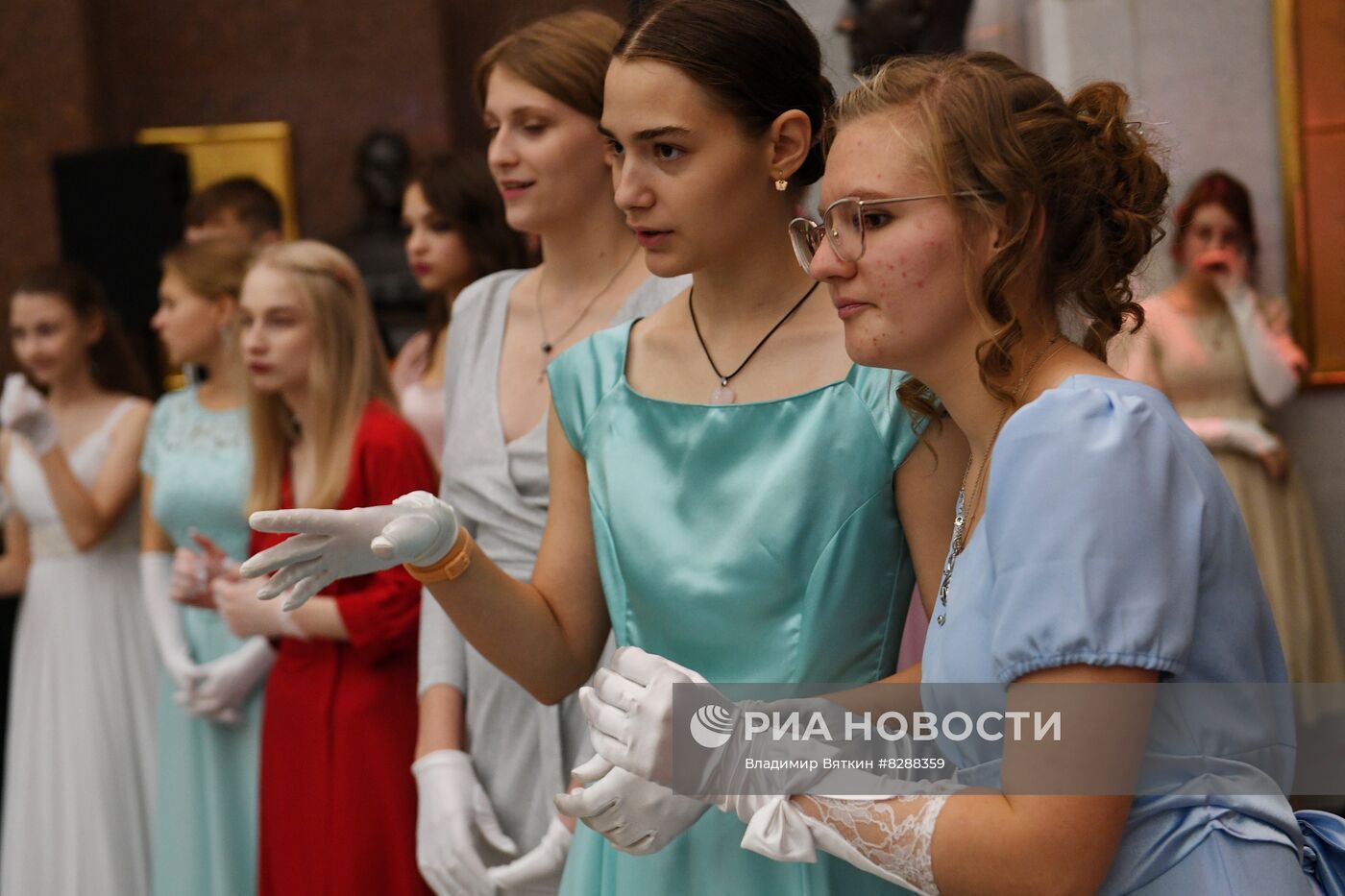 Кадетский бал в музее Победы