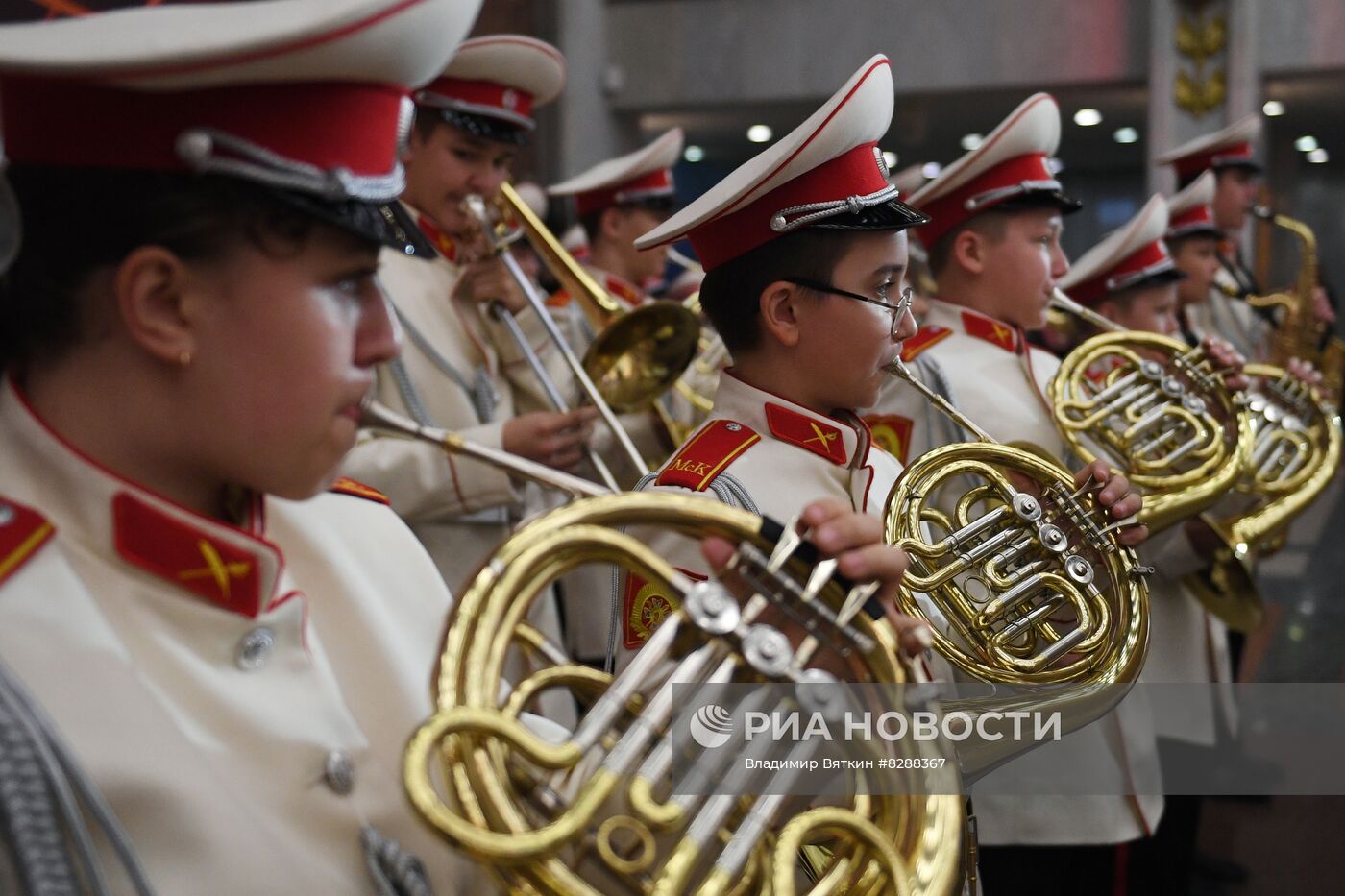 Кадетский бал в музее Победы