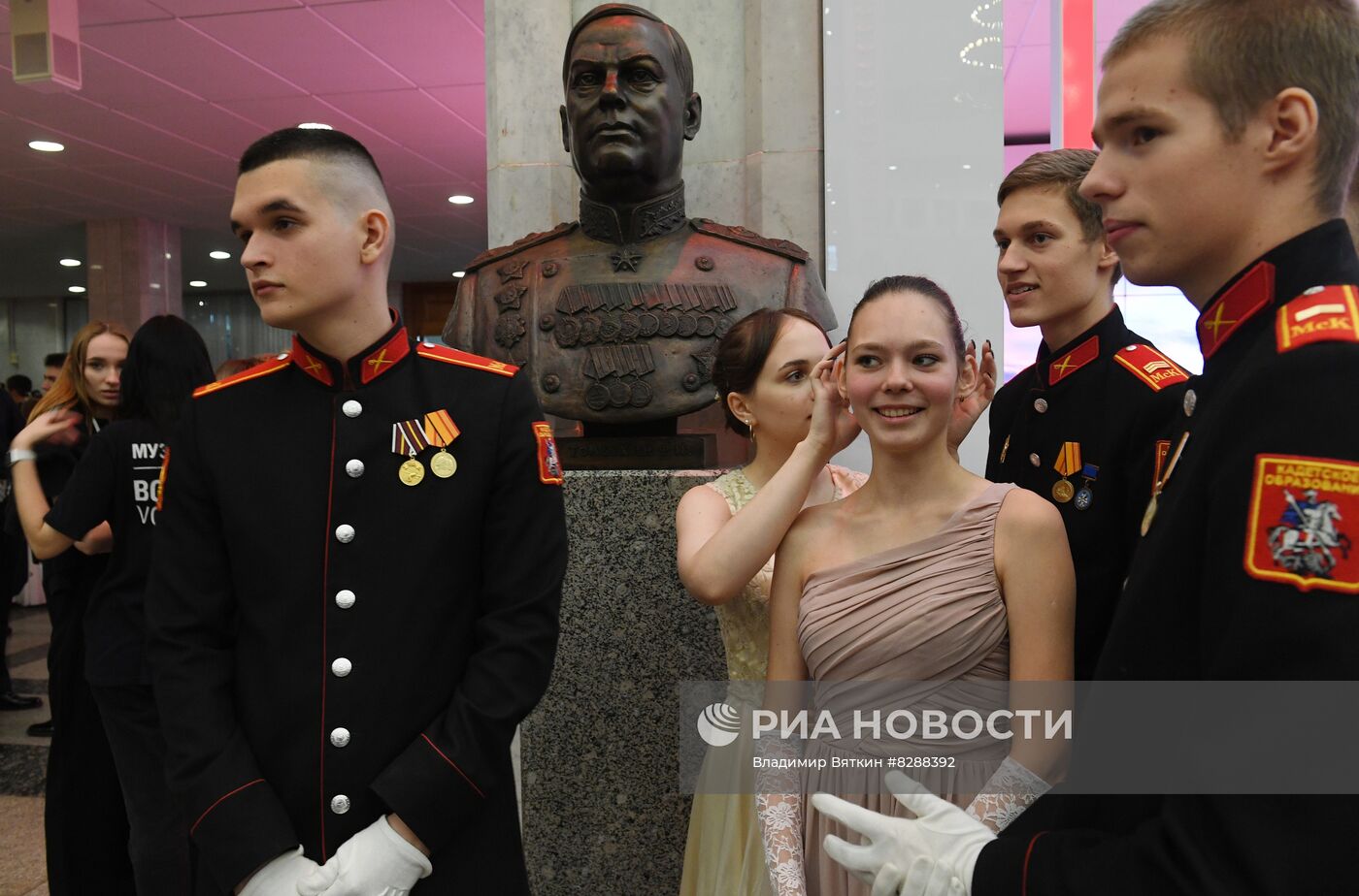 Кадетский бал в музее Победы