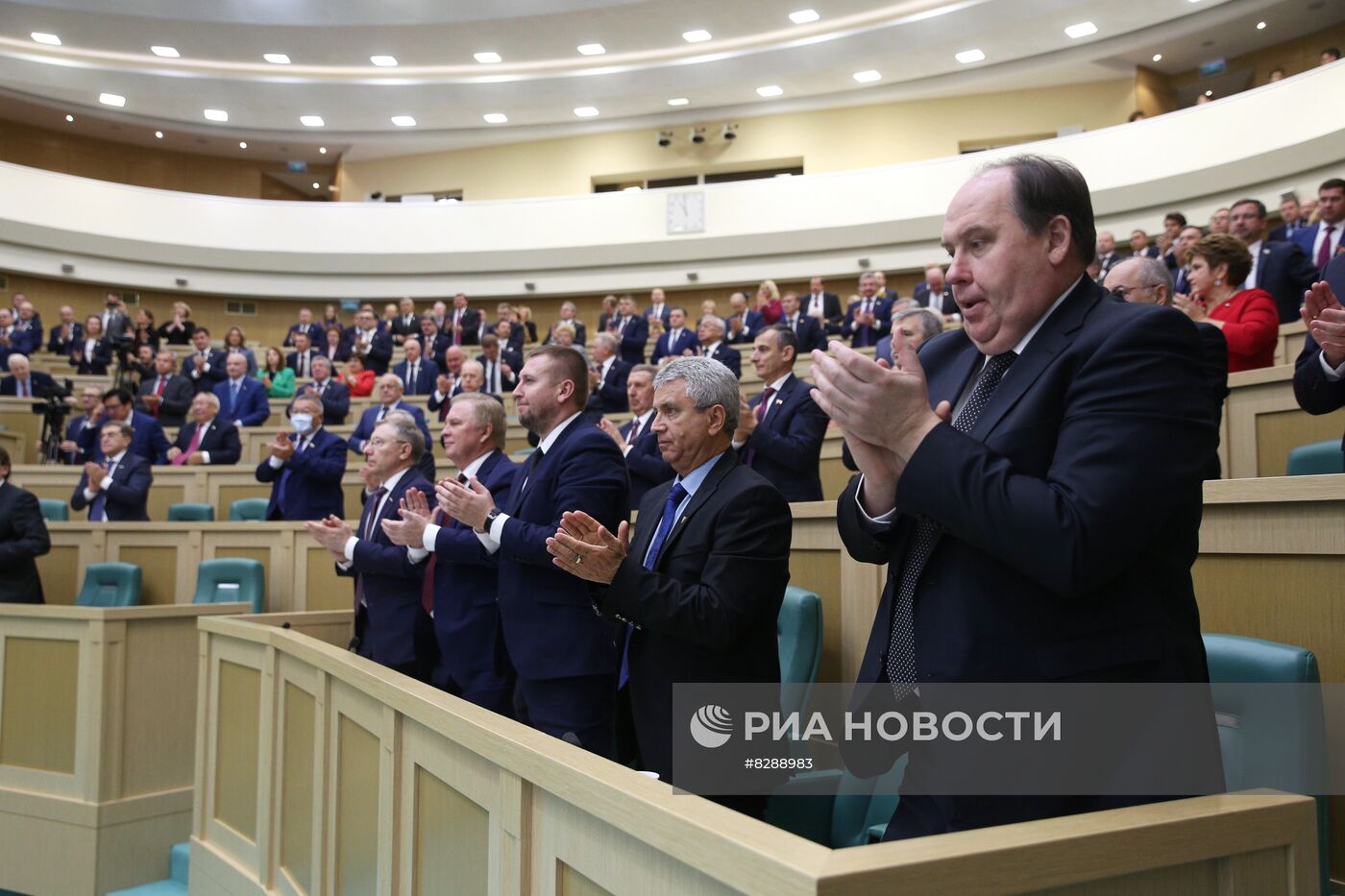 Заседание Совета Федерации РФ