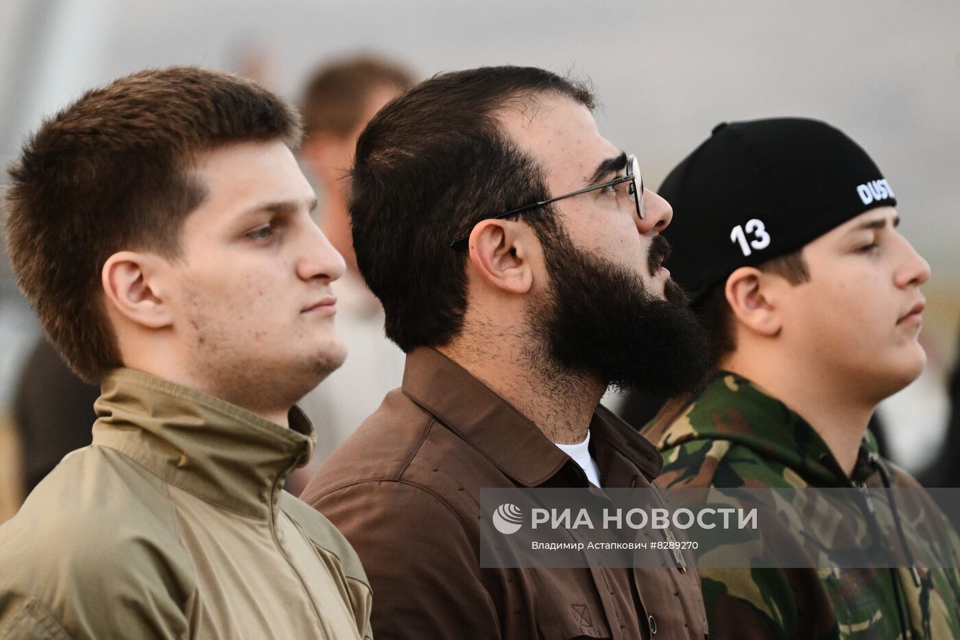 Соревнования по парашютному спорту в Гудермесе