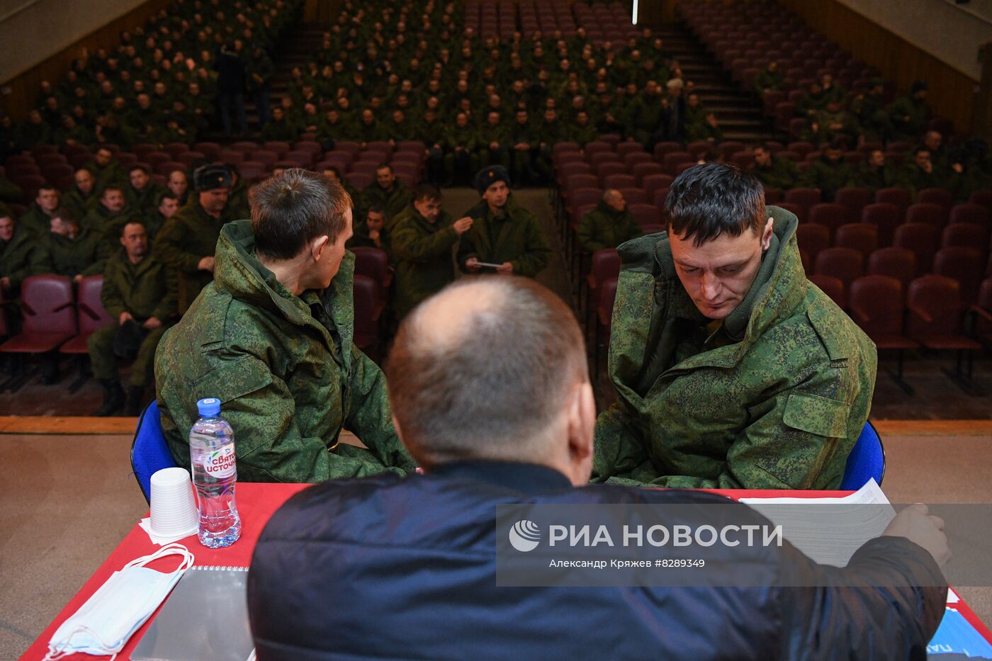 Работа консультационного пункта для мобилизованных