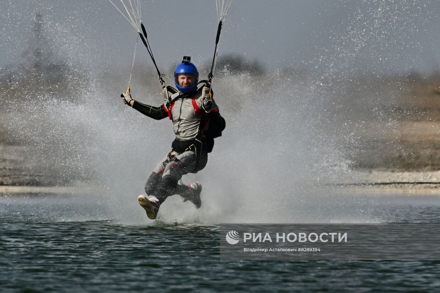 Соревнования по парашютному спорту в Гудермесе