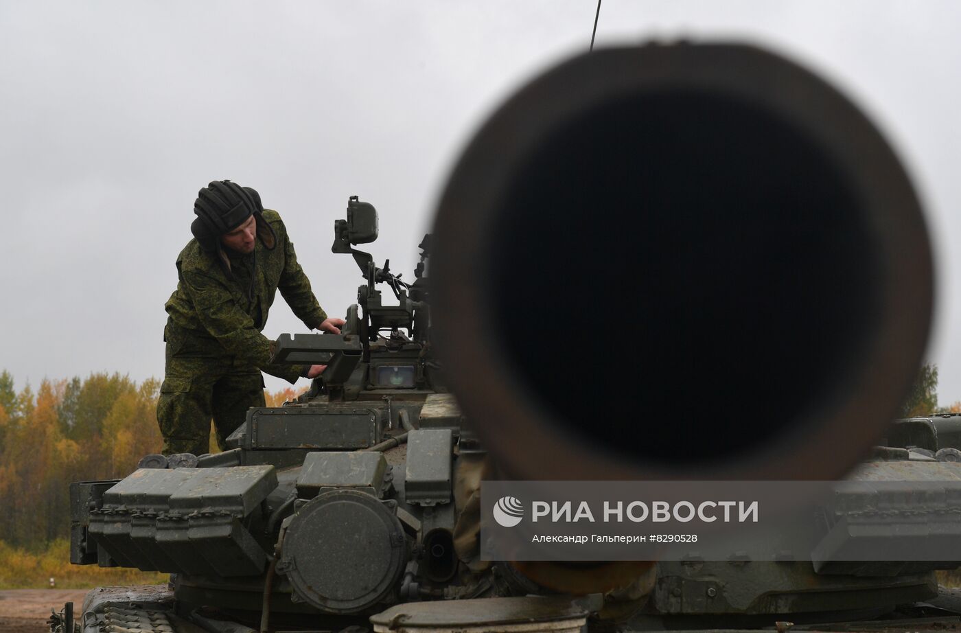 Военная подготовка мобилизованных перед отправкой в войска РФ