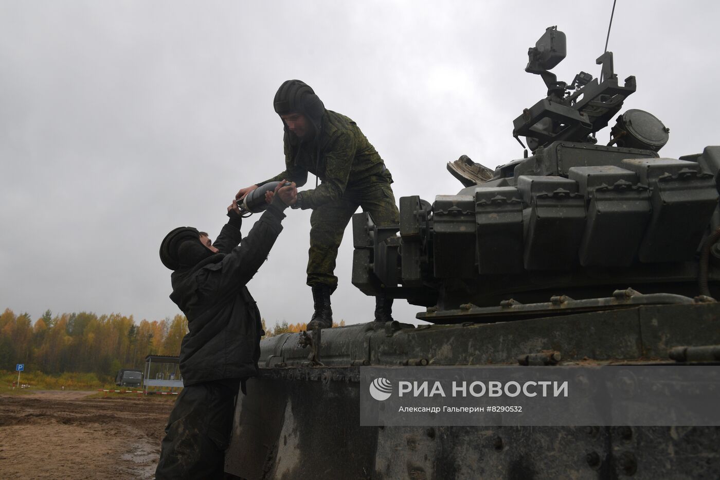 Военная подготовка мобилизованных перед отправкой в войска РФ