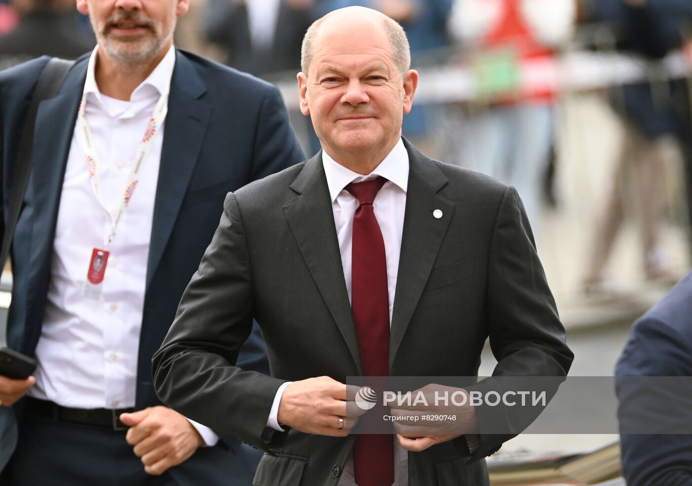 Прибытие участников саммита Европейского политического сообщества в Праге