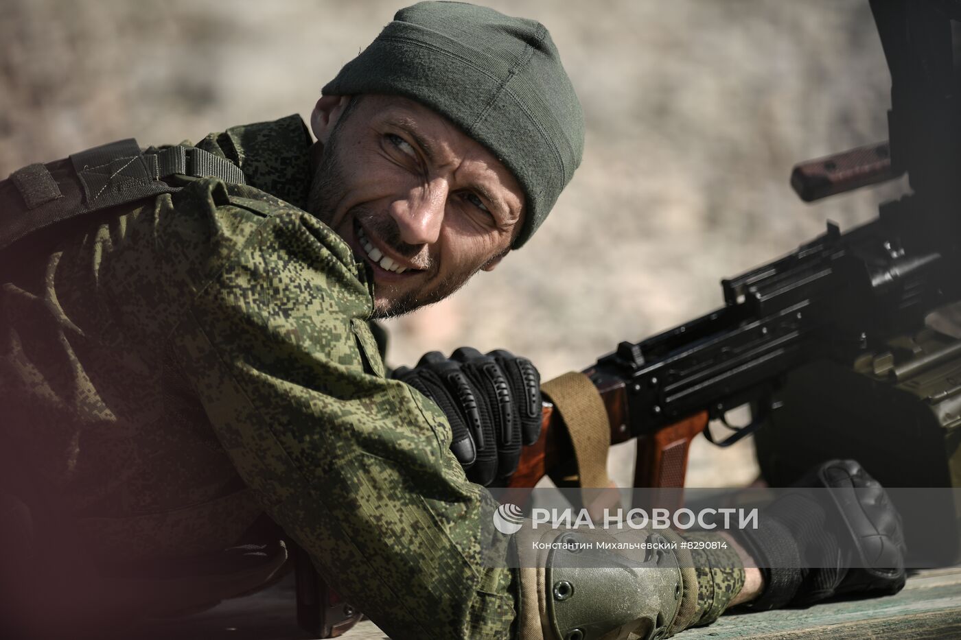 Военная подготовка мобилизованных перед отправкой в войска РФ