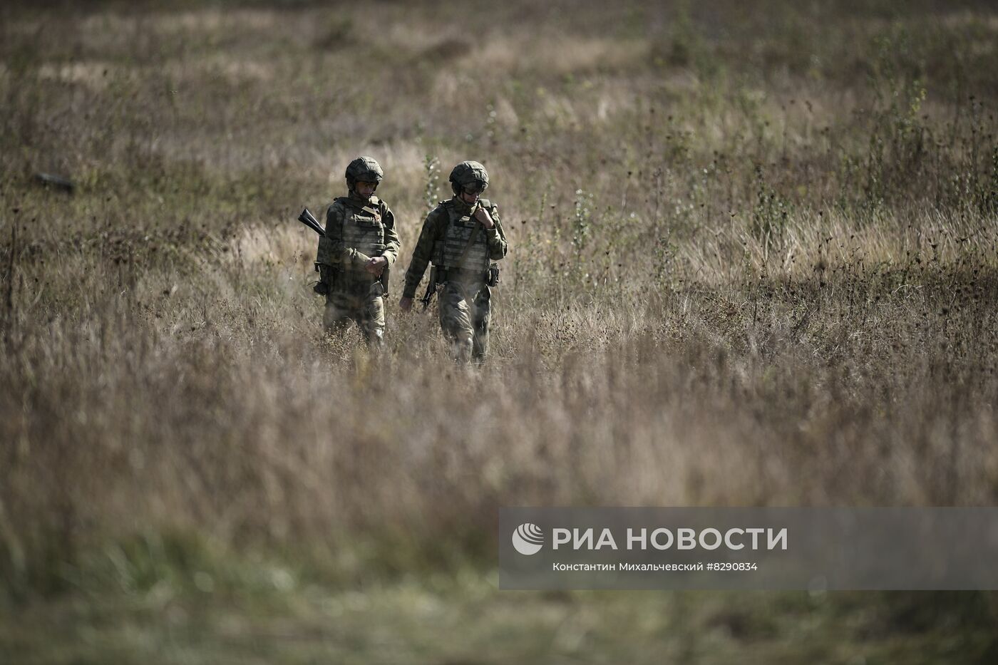 Военная подготовка мобилизованных перед отправкой в войска РФ