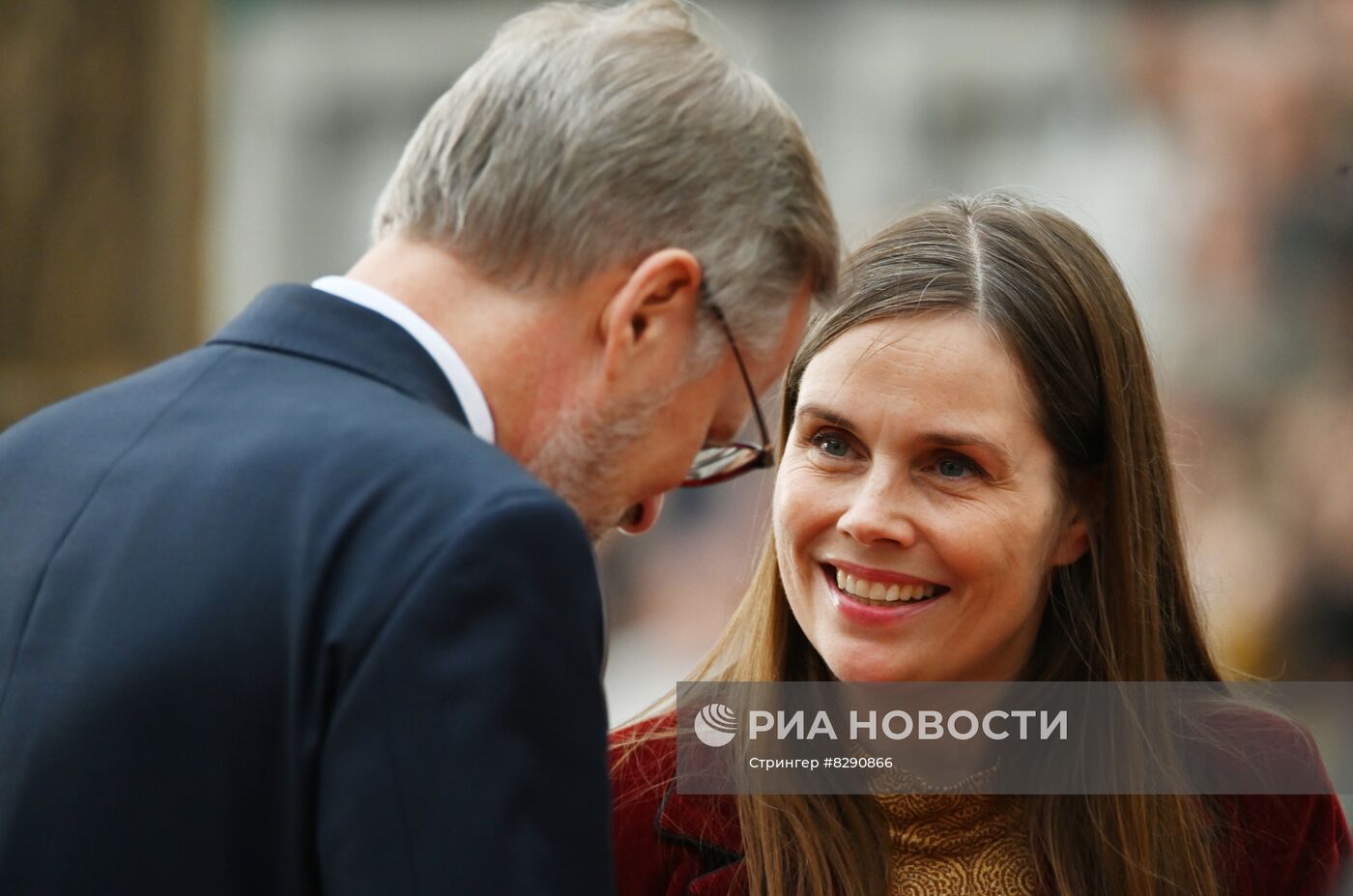 Прибытие участников саммита Европейского политического сообщества в Праге