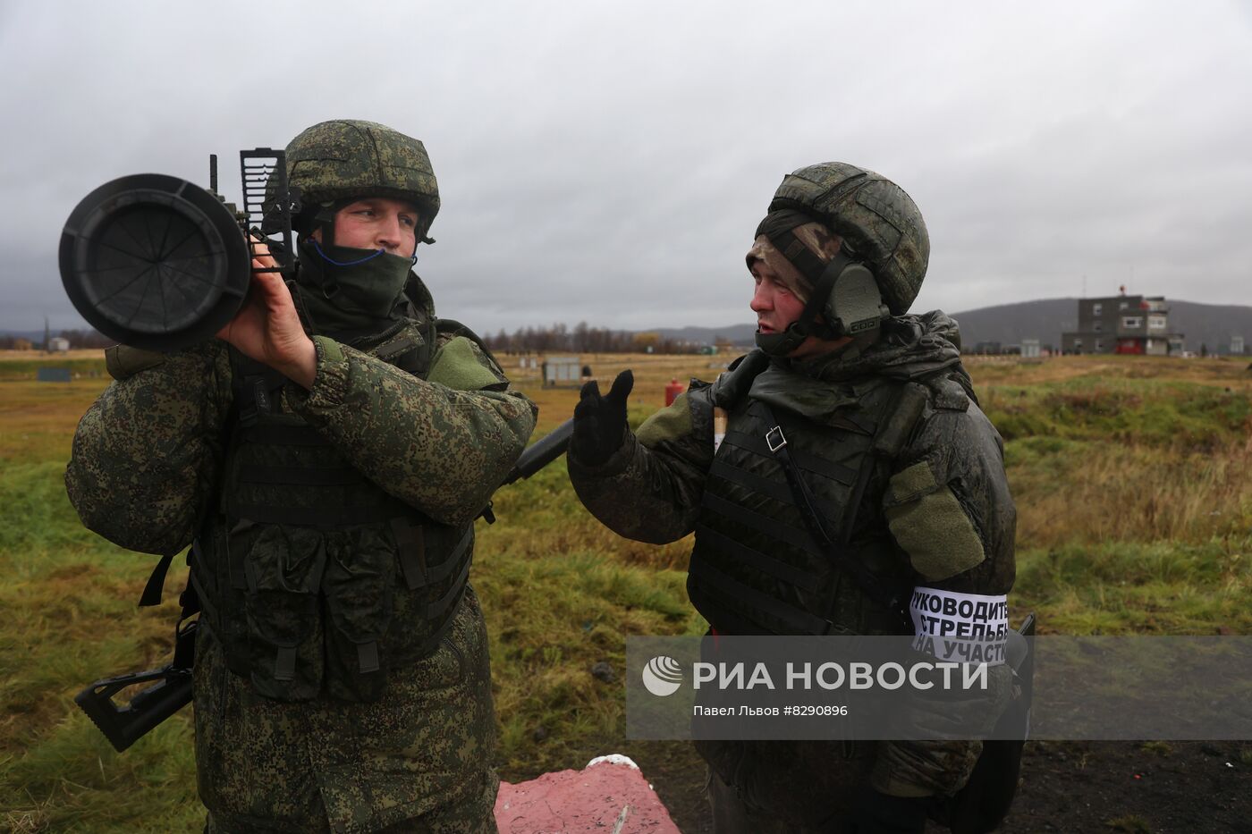 Военная подготовка мобилизованных перед отправкой в войска РФ