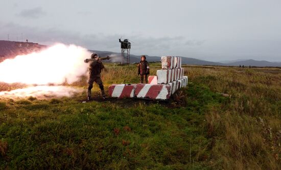 Военная подготовка мобилизованных перед отправкой в войска РФ