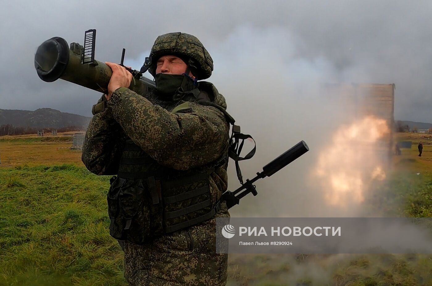 Военная подготовка мобилизованных перед отправкой в войска РФ