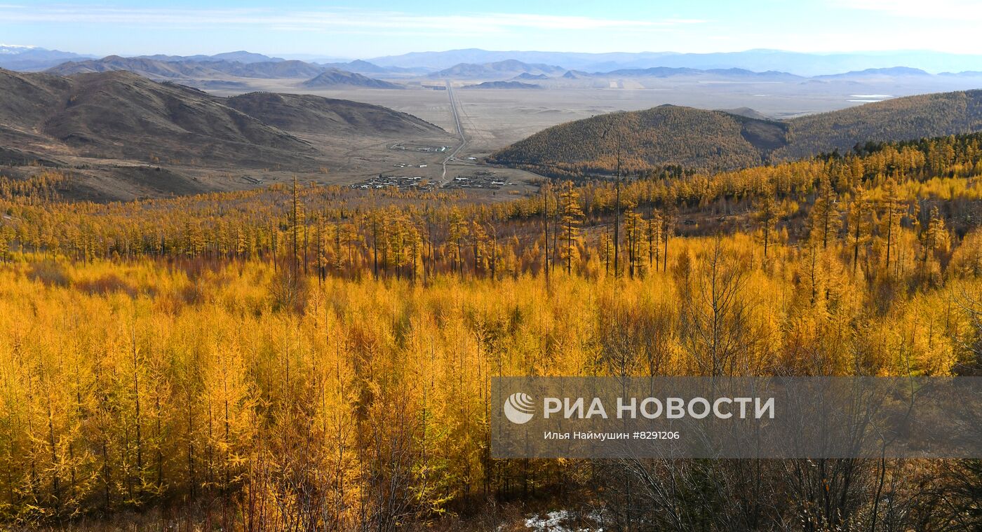 Золотая осень в России