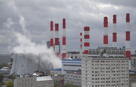 Работа промышленных альпинистов "ОЭК"