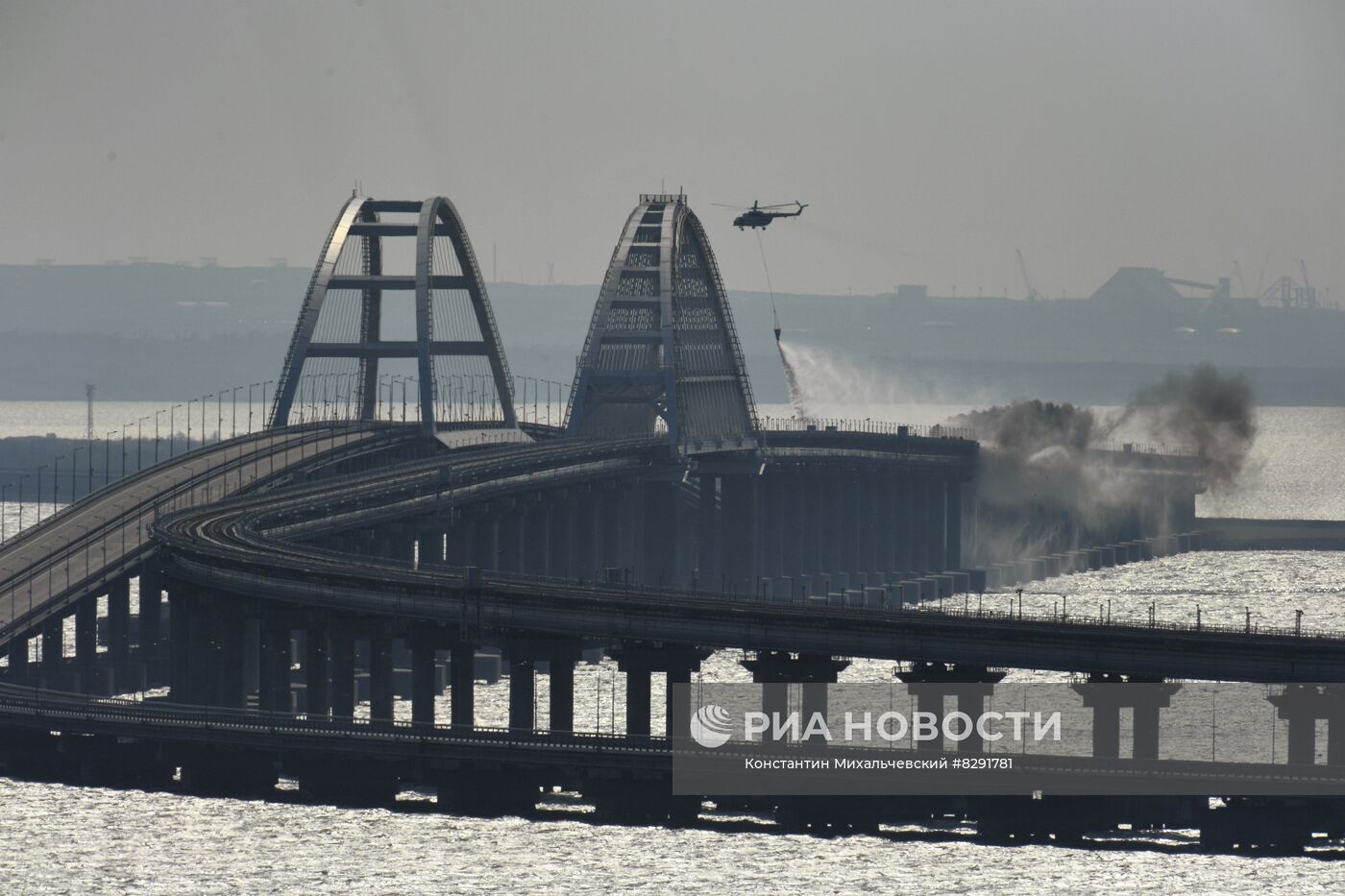 ЧП на Крымском мосту