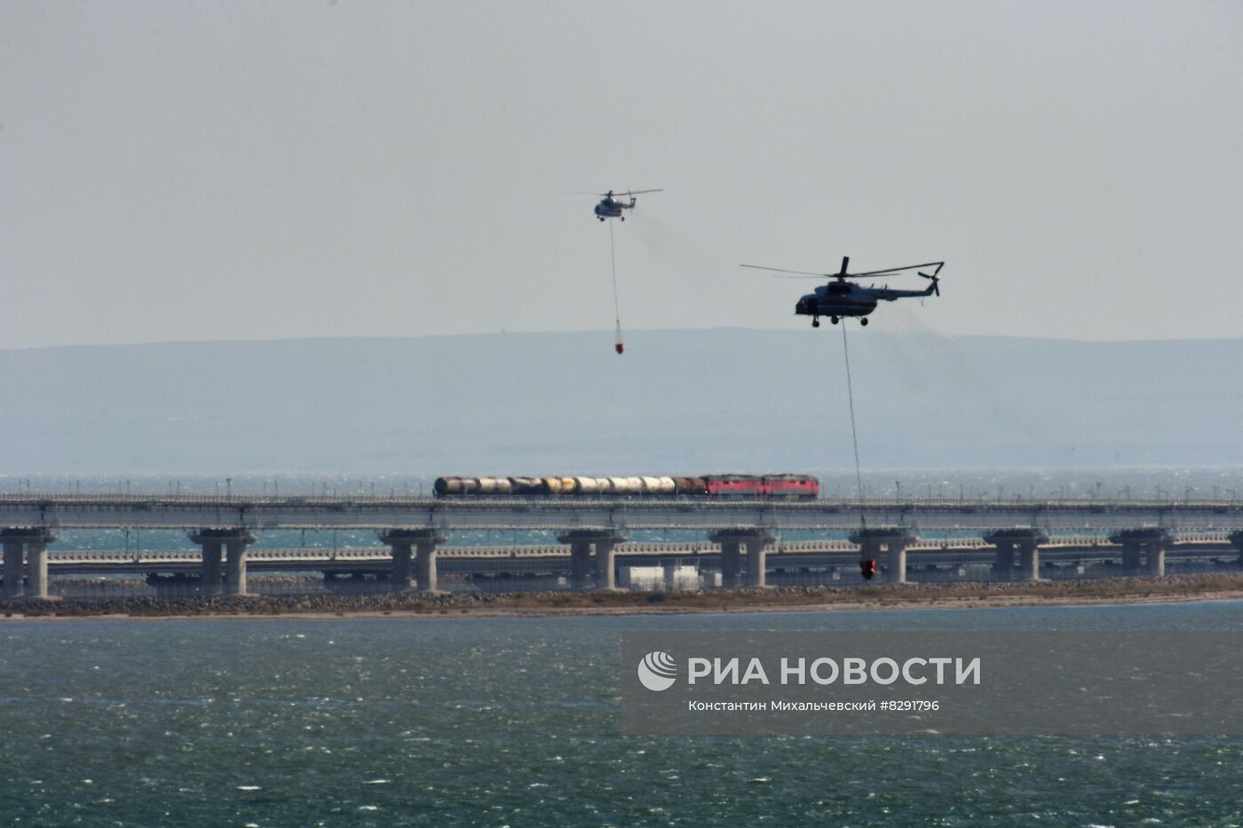 ЧП на Крымском мосту