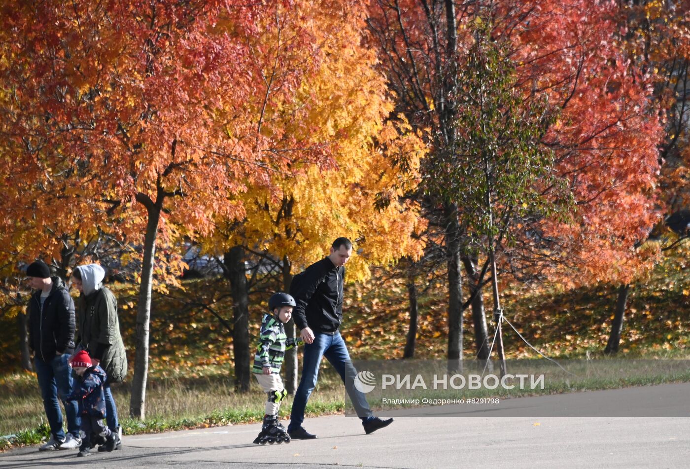 Золотая осень в Москве