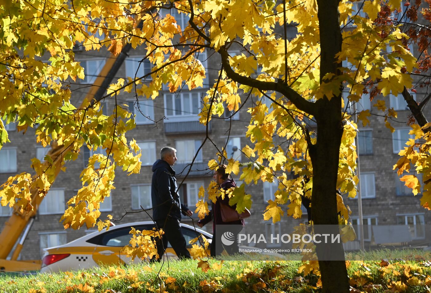 Золотая осень в Москве