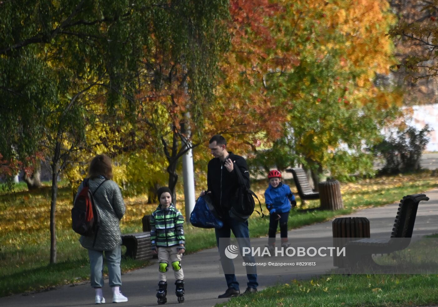 Золотая осень в Москве