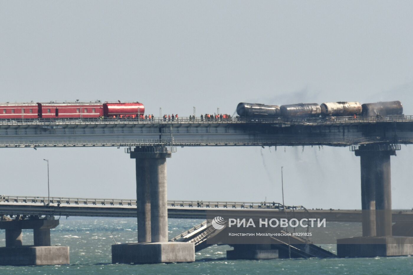 ЧП на Крымском мосту