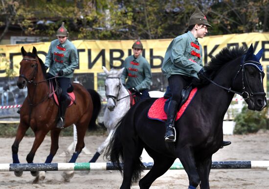 Фестиваль "Русская кавалерия" во Владивостоке