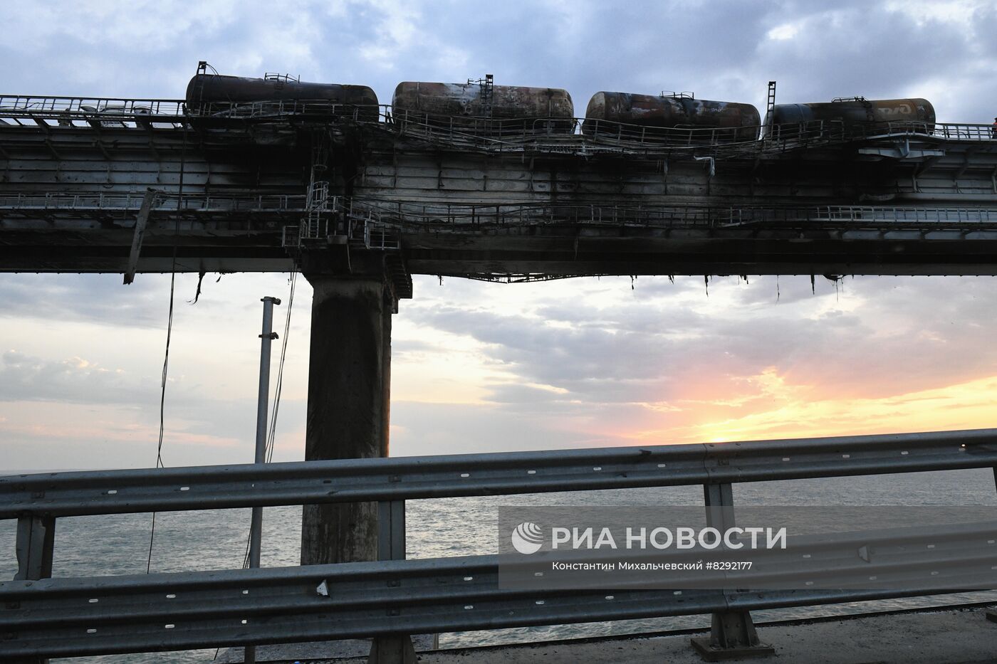 ЧП на Крымском мосту