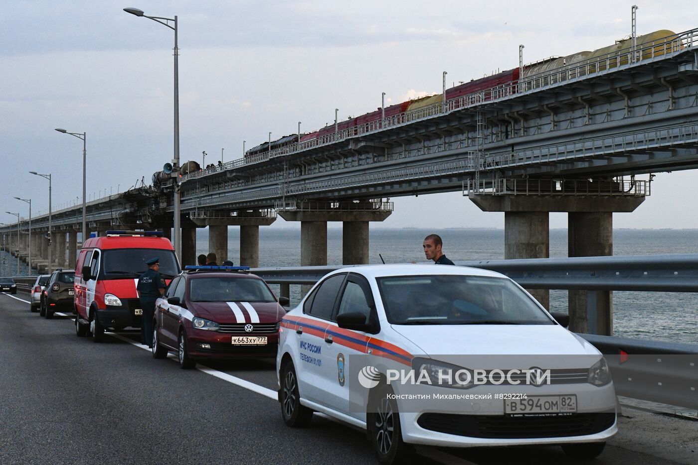 ЧП на Крымском мосту