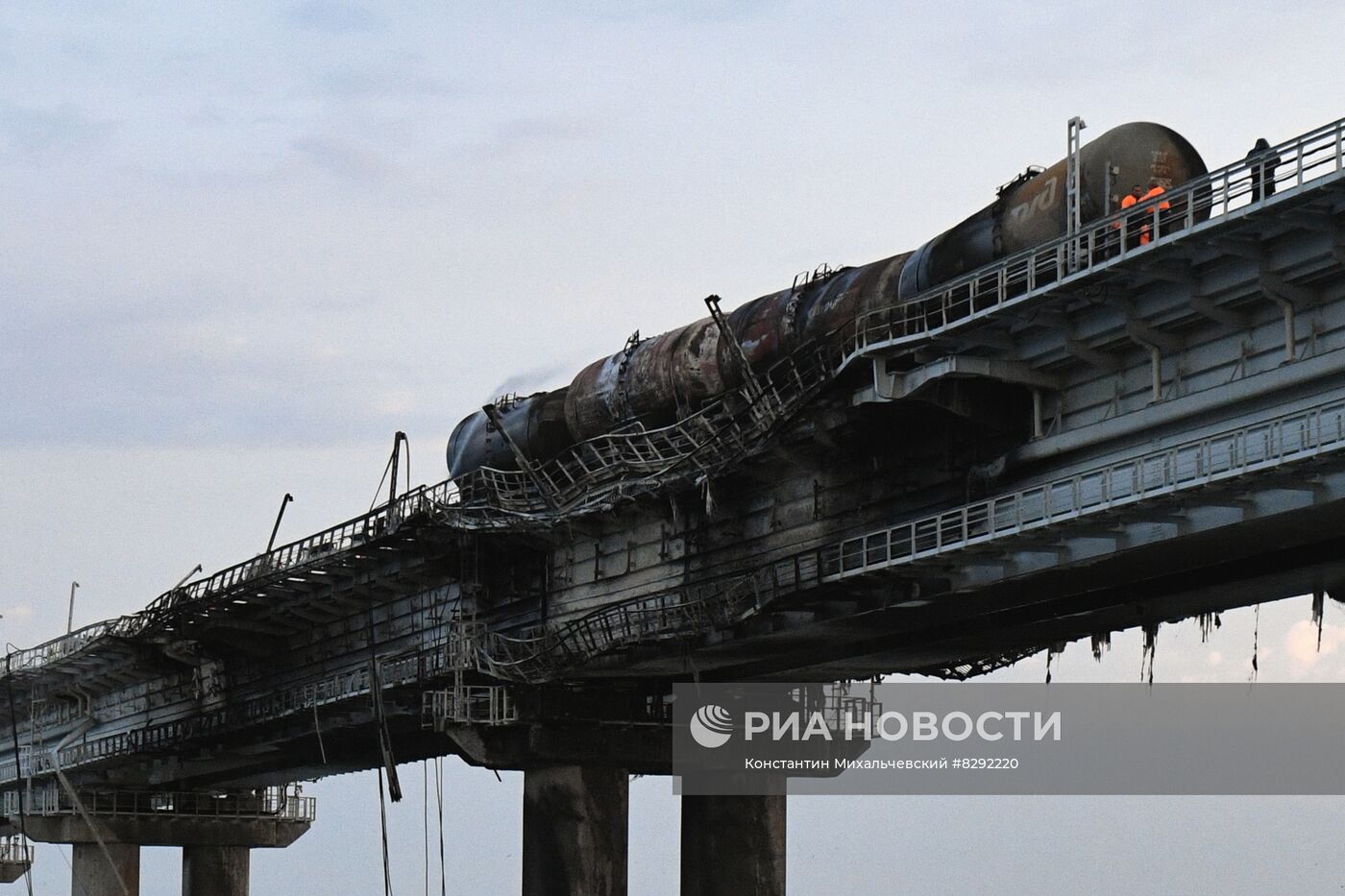 ЧП на Крымском мосту