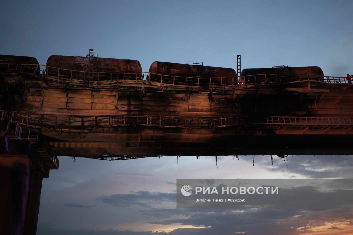 ЧП на Крымском мосту