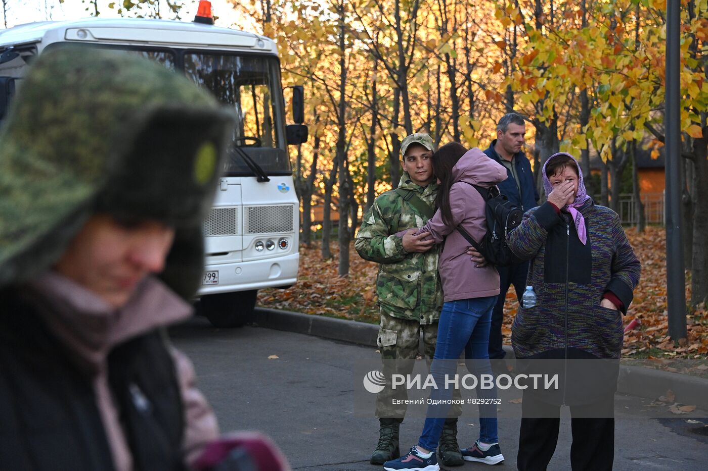  Временный пункт мобилизации на территории ВДНХ