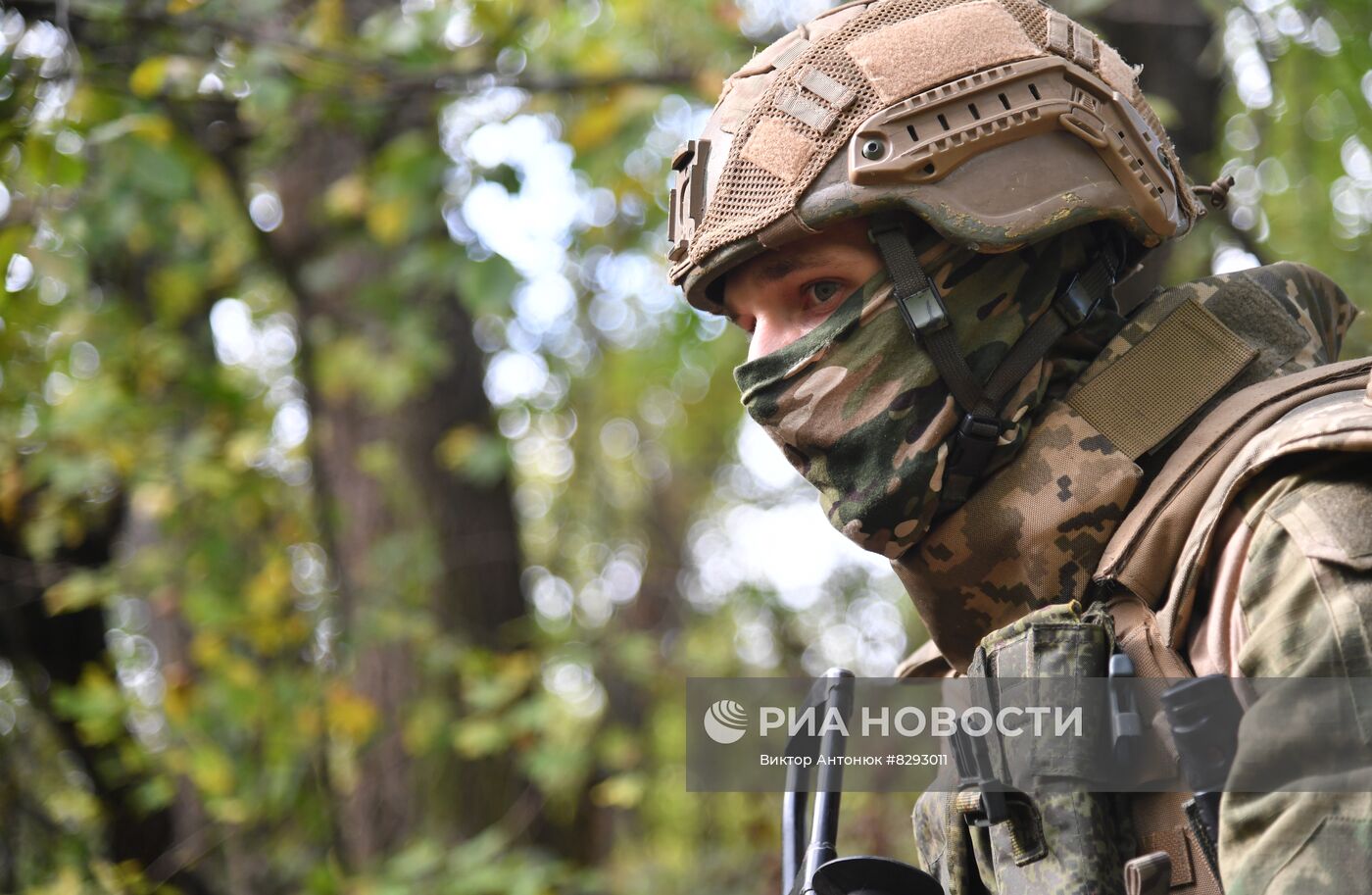 Установка мин сапёрами ЧВК "Вагнер"