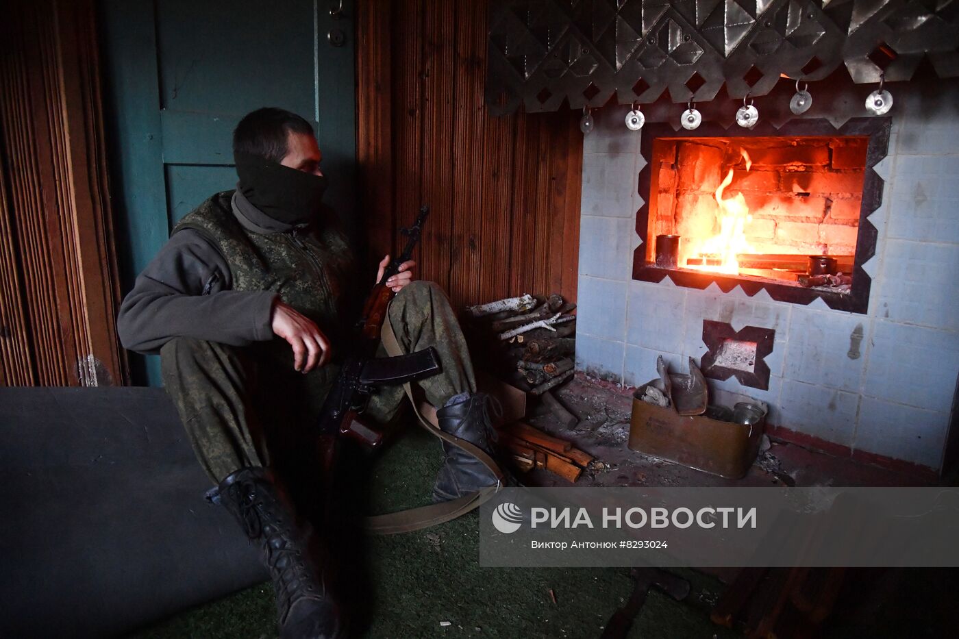 Установка мин сапёрами ЧВК 