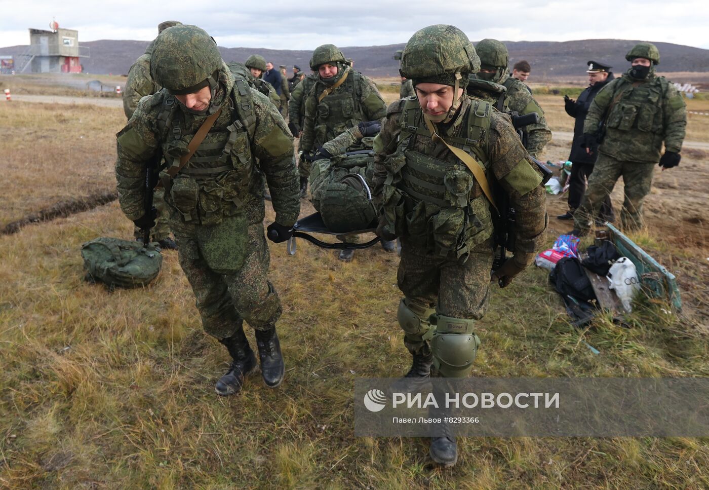 Военная подготовка мобилизованных в Мурманской области
