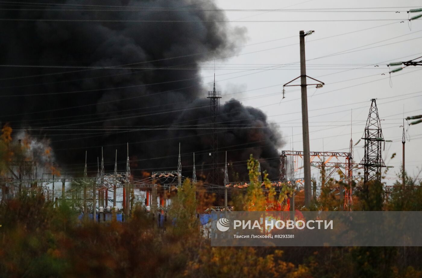 ВСУ обстреляли подстанцию Шебекино в Белгородской области