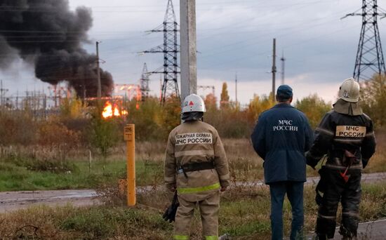 ВСУ обстреляли подстанцию Шебекино в Белгородской области